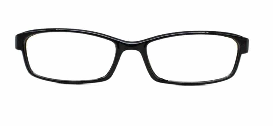 Black Rectangle Glasses 25111 4