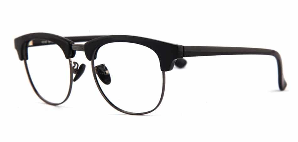 Black Browline Glasses 200428 2