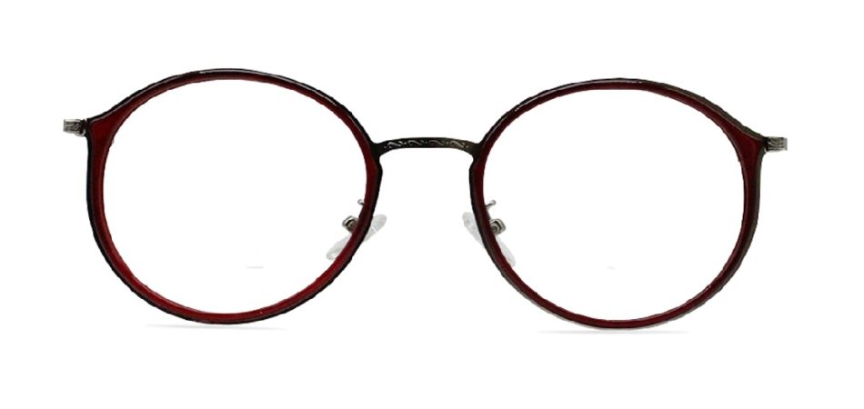 Red Round Glasses 200436 4