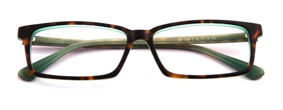 Square Tortoise Glasses 310521 1