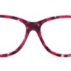 Cat Eye Pink-Red Glasses 310523 7