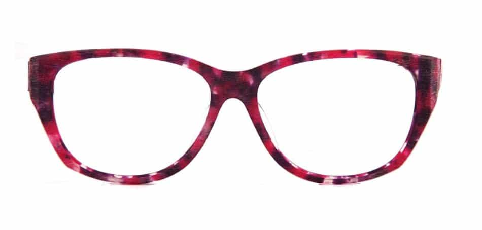Cat Eye Pink-Red Glasses 310523 4