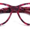 Cat Eye Pink-Red Glasses 310523 5