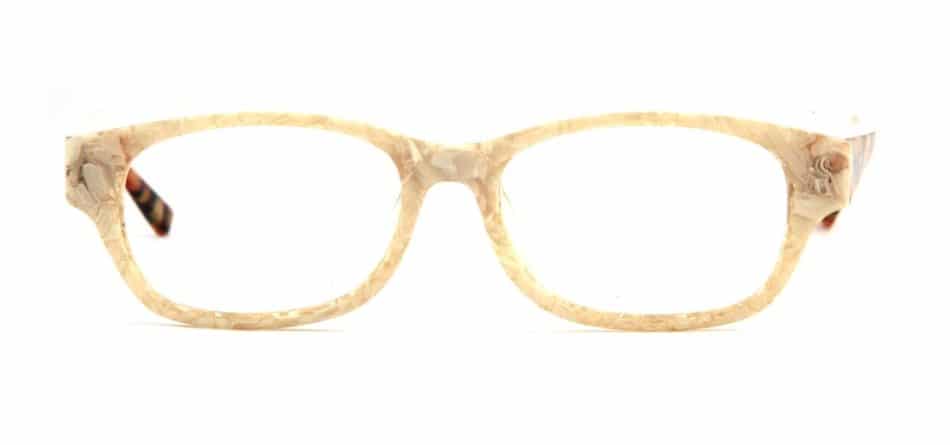 Creamy Rectangle Glasses 31052412 3