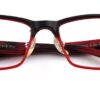 Red Black Rectangle Glasses 31052414 5