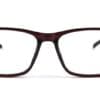 Brown Rectangle Glasses 130736 4