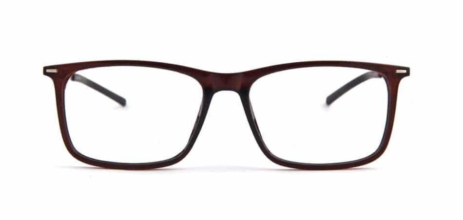 Brown Rectangle Glasses 130736 1