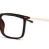 Brown Rectangle Glasses 130736 5