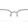Brown Half Rimless Glasses 130721 4