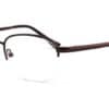 Brown Half Rimless Glasses 130721 5