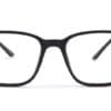 Black Rectangle metal Glasses 130723 4