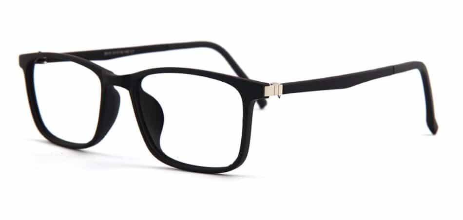 Black Rectangle Glasses 130727 2