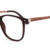 Brown Rectangle Glasses 130728 5