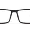 Black Rectangle Glasses 130742 7