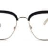 Black Browline Square Glasses 130747 5