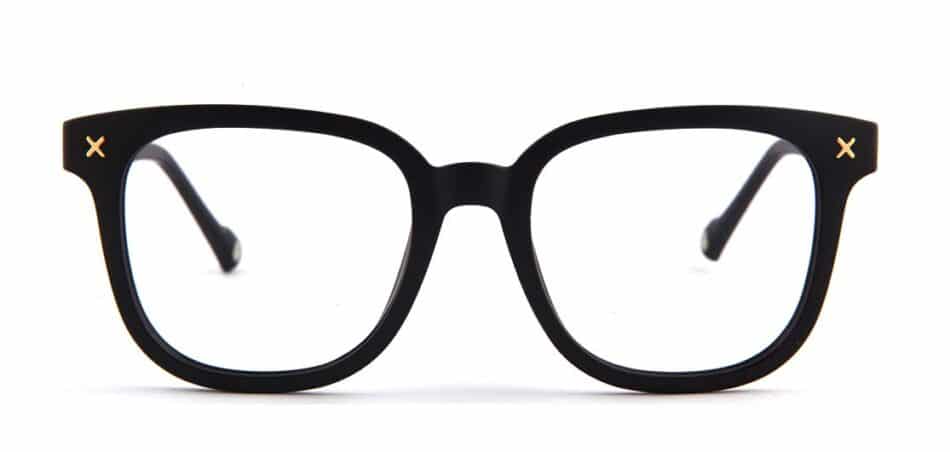 Black Square Glasses 130748 3
