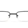 Black Half Rimless Glasses 130745 8