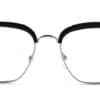 Black Browline Square Glasses 130747 6