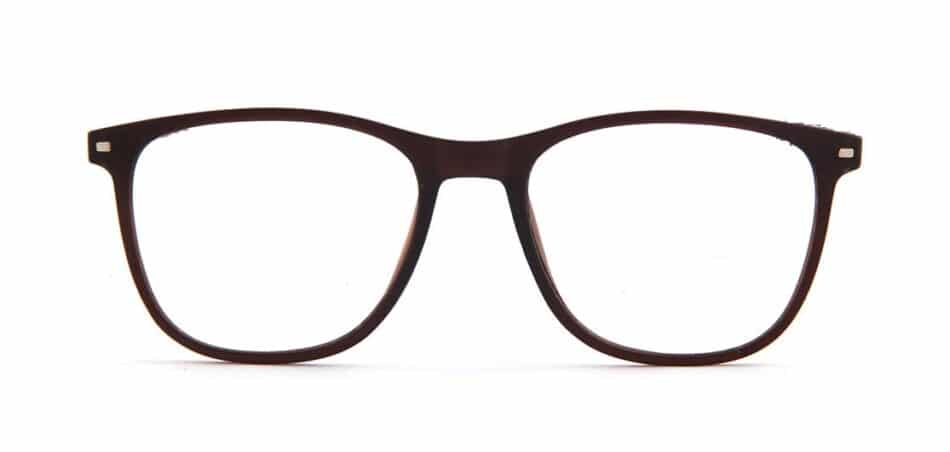 Brown Rectangle Glasses 130728 3