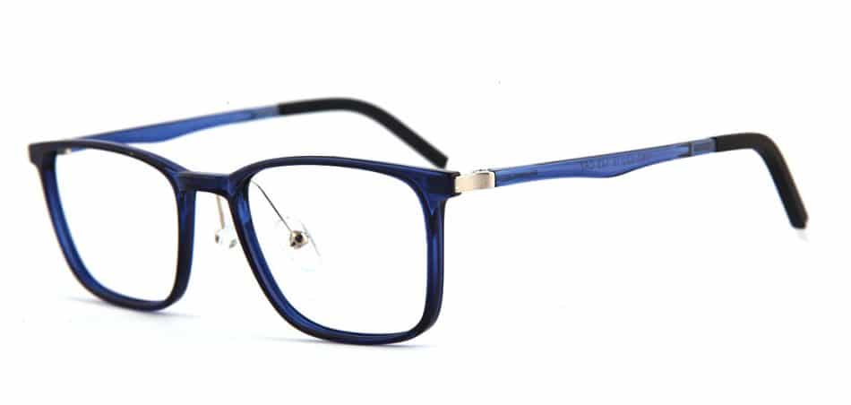 Blue Square Glasses 176721 2