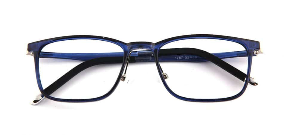 Blue Square Glasses 176721 1