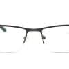 Gun Metal Rectangle Glasses 100421 6