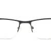 Gun Metal Rectangle Glasses 100421 8