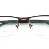 Brown Rectangle Glasses 100422 5