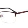 Brown Rectangle Glasses 100422 7