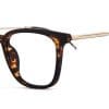 Brown Tortoise Square Glasses 164921 7