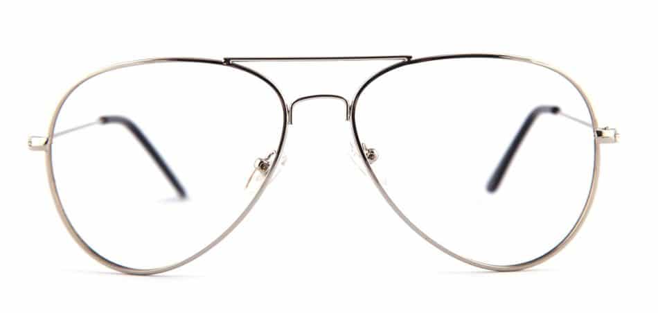 Silver Aviator Glasses 100425S 2