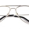Silver Aviator Glasses 100425S 5