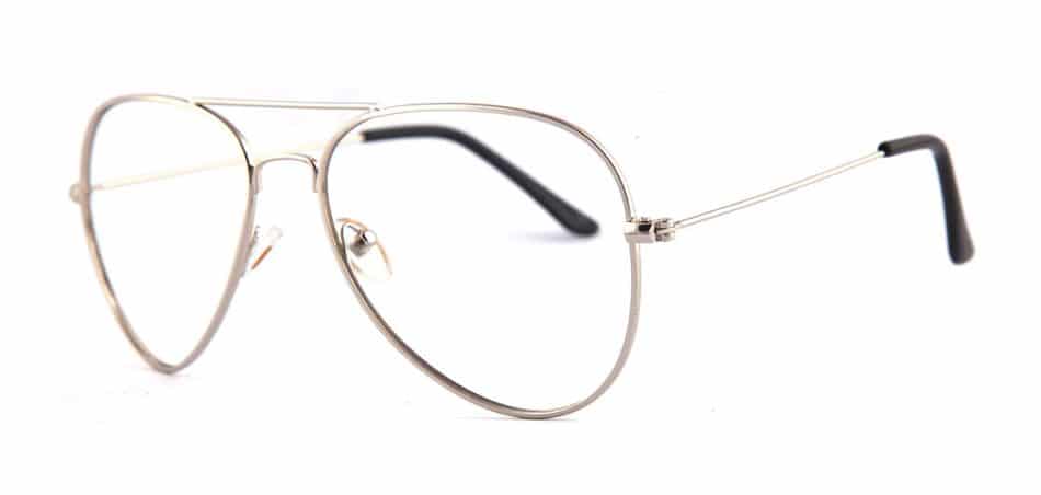 Silver Aviator Glasses 100425S 3
