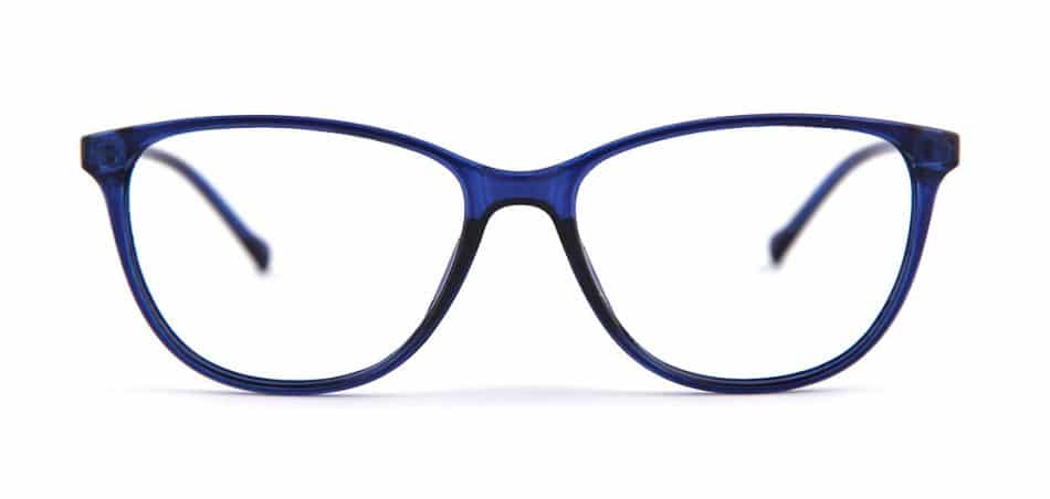 Blue Cat Eye Glasses 2437B21 2