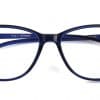 Blue Cat Eye Glasses 2437B21 5