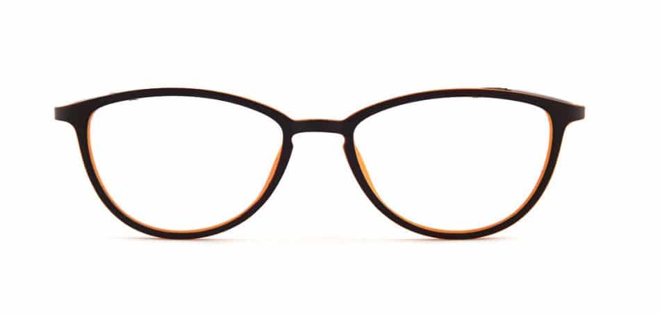Brown Cat Eye Glasses 2439B21 3