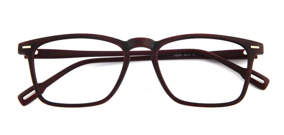 Brown Square Glasses 1694B 1