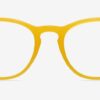 Instant Yellow Round Glasses 8