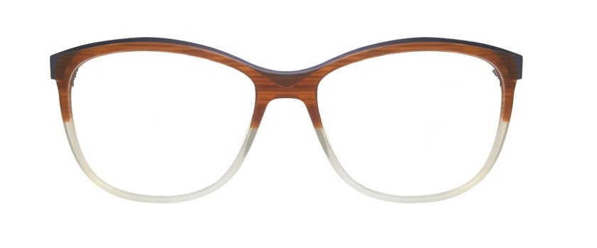 Brown Round Glasses Sf 9867 2
