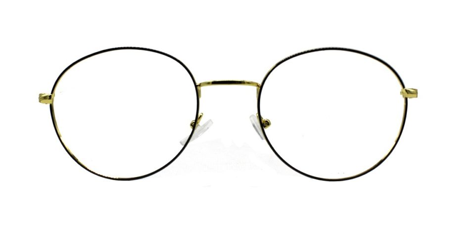 Golden Round Glasses 241114 4