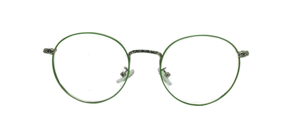 Green Round Glasses 191005 2