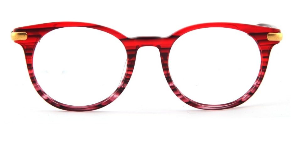 Red Round Glasses 110164 3