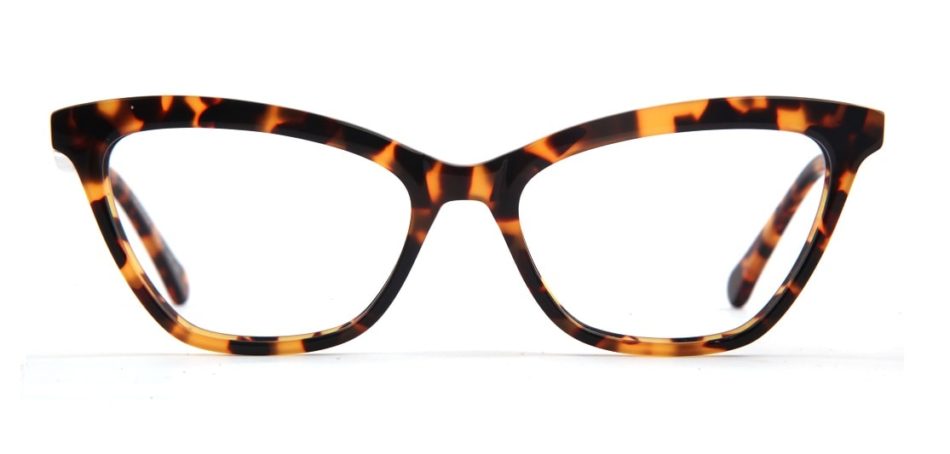 Brown Cat-eye Glasses 050826 3
