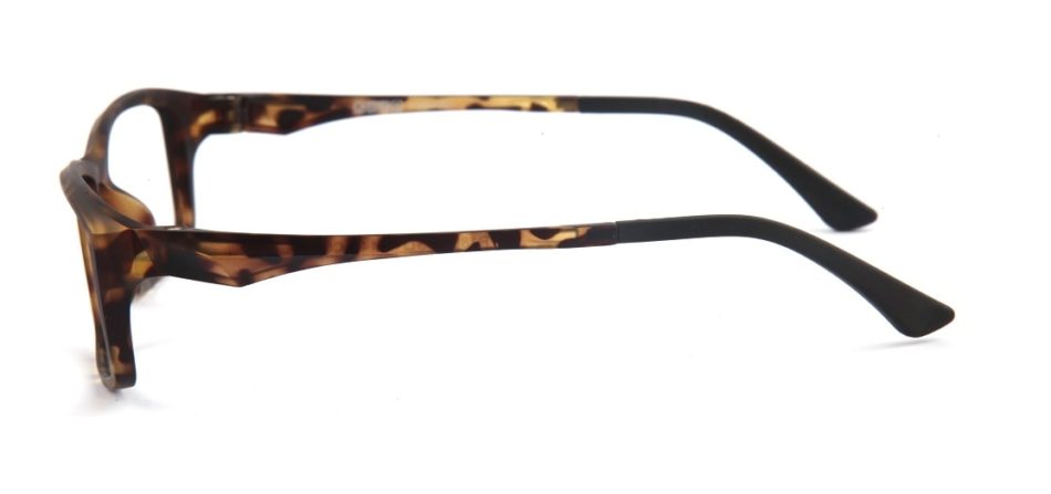 Tortoise Brown Rectangle Glasses 310726 2