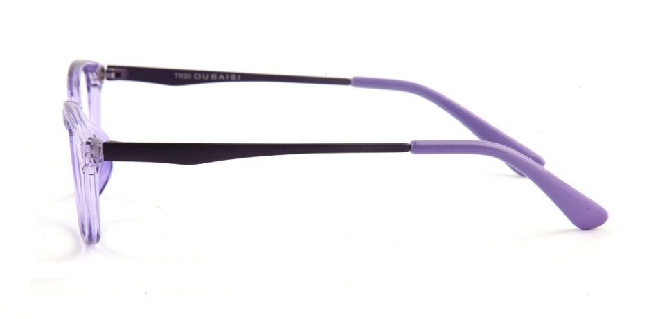 Purple Rectangle Glasses 010811 2
