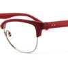 Red Browline Glasses 110157 8