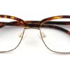 Brown Tortoise Browline Glasses 110147 5