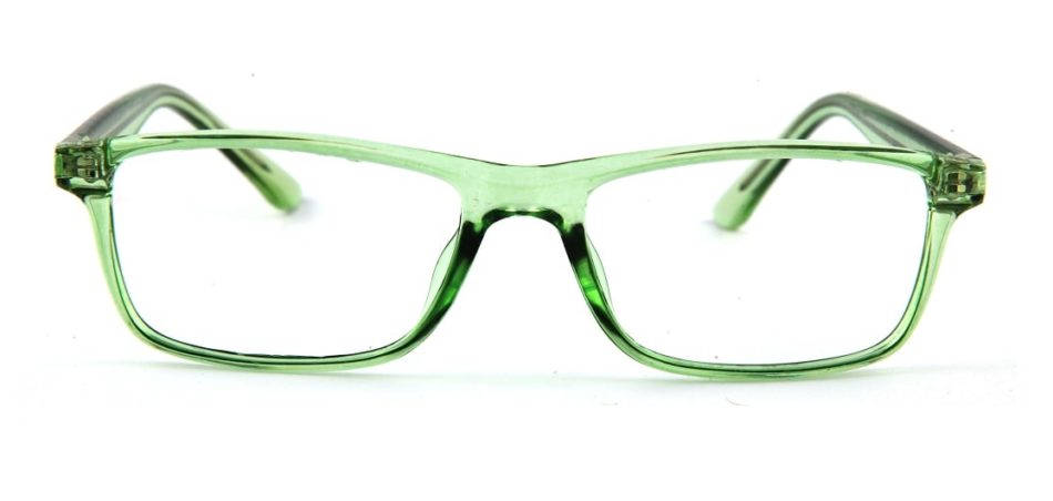 Green Rectangle Glasses 120149 2
