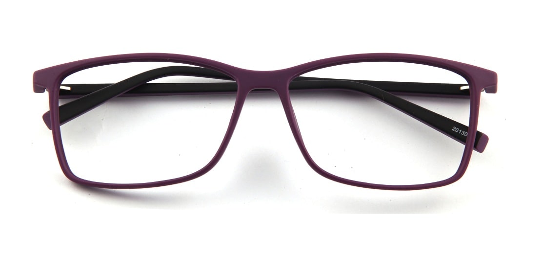 Purple Square Glasses 120157 1
