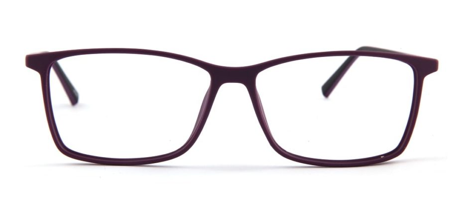 Purple Square Glasses 120157 2